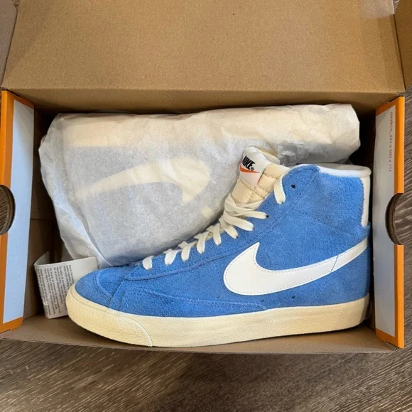 Nike Blazer Mid '77 PRM in Blue size 8(men’s) - Picture 2 of 8